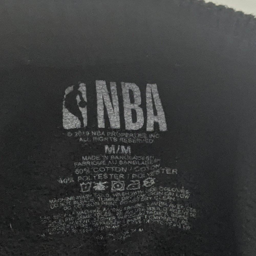 Black NBA Raptors Sweatpants - Picture 2 of 4